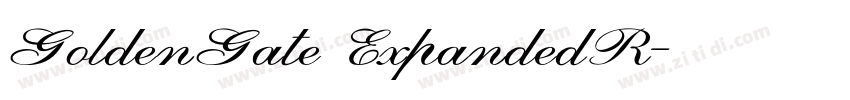 GoldenGate ExpandedR字体转换 GoldenGate ExpandedR字体转换